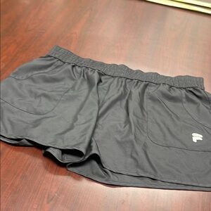 NWOT Fila Black color Shorts